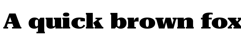 Preview of Roboto Serif 36pt ExtraExpanded Black font