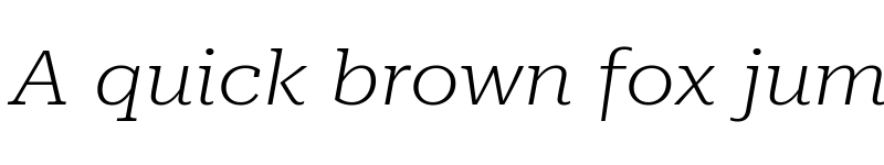 Preview of Roboto Serif 36pt ExtraExpanded ExtraLight Italic font