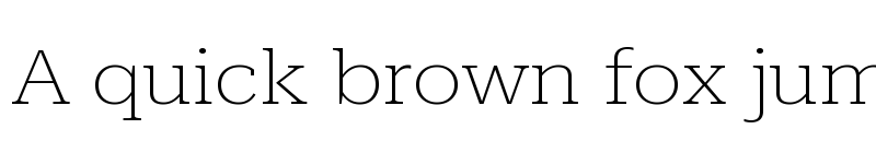 Preview of Roboto Serif 36pt ExtraExpanded Thin font