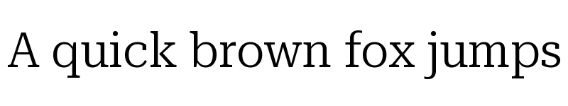 Preview of Roboto Serif 36pt SemiCondensed Light font
