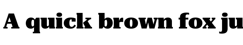 Preview of Roboto Serif 36pt SemiExpanded Black font