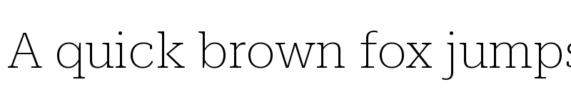Preview of Roboto Serif 36pt SemiExpanded Thin font