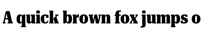 Preview of Roboto Serif 36pt UltraCondensed ExtraBold font