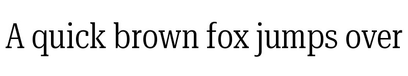 Preview of Roboto Serif 36pt UltraCondensed Light font