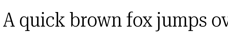 Preview of Roboto Serif 72pt Condensed Light font