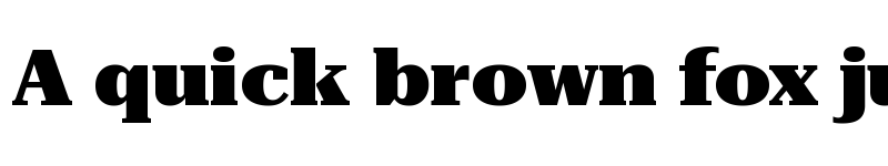 Preview of Roboto Serif 72pt Expanded Black font