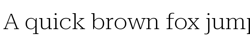 Preview of Roboto Serif 72pt Expanded ExtraLight font