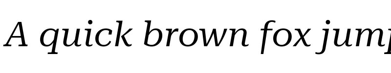 Preview of Roboto Serif 72pt Expanded Italic font