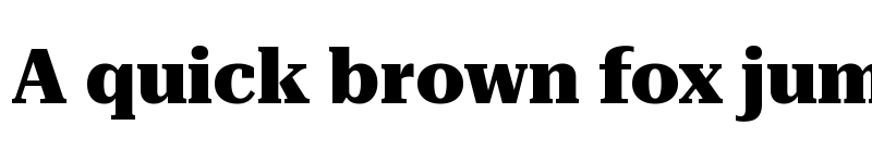 Preview of Roboto Serif 72pt ExtraBold font