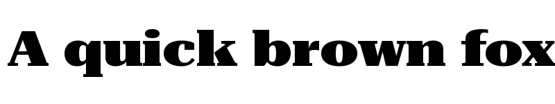 Preview of Roboto Serif 72pt ExtraExpanded Black font