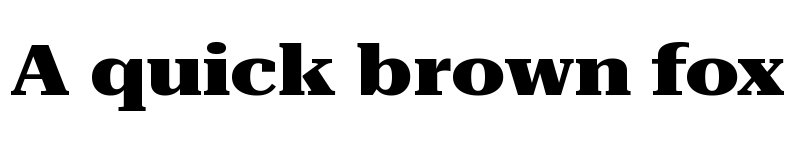 Preview of Roboto Serif 72pt ExtraExpanded ExtraBold font