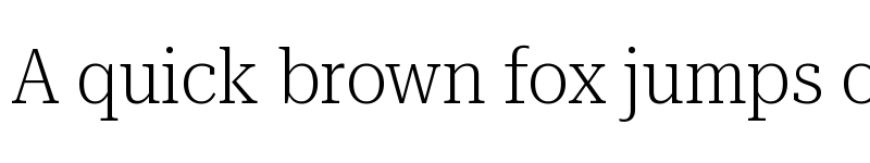Preview of Roboto Serif 72pt SemiCondensed ExtraLight font