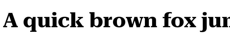 Preview of Roboto Serif 72pt SemiExpanded Bold font