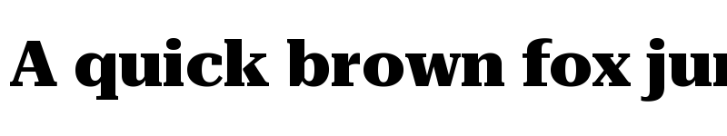 Preview of Roboto Serif 72pt SemiExpanded ExtraBold font