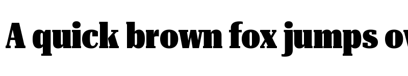 Preview of Roboto Serif 72pt UltraCondensed Black font