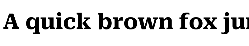 Preview of Roboto Serif Bold font