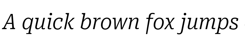 Preview of Roboto Serif Condensed Light Italic font