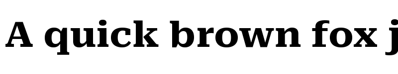 Preview of Roboto Serif Expanded Bold font