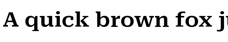 Preview of Roboto Serif Expanded SemiBold font