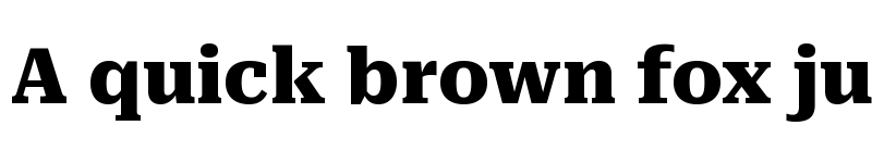 Preview of Roboto Serif ExtraBold font