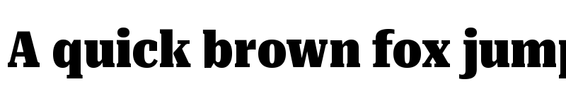 Preview of Roboto Serif ExtraCondensed Black font