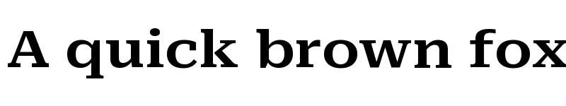 Preview of Roboto Serif ExtraExpanded SemiBold font