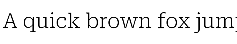 Preview of Roboto Serif ExtraLight font