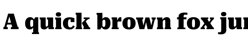 Preview of Roboto Serif SemiCondensed Black font
