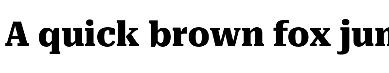 Preview of Roboto Serif SemiCondensed ExtraBold font