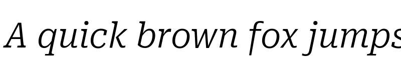 Preview of Roboto Serif SemiCondensed Light Italic font