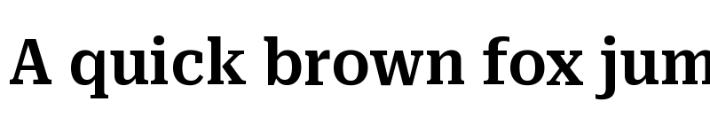 Preview of Roboto Serif SemiCondensed SemiBold font
