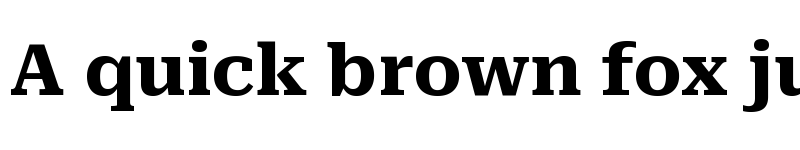 Preview of Roboto Serif SemiExpanded Bold font