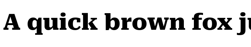 Preview of Roboto Serif SemiExpanded ExtraBold font