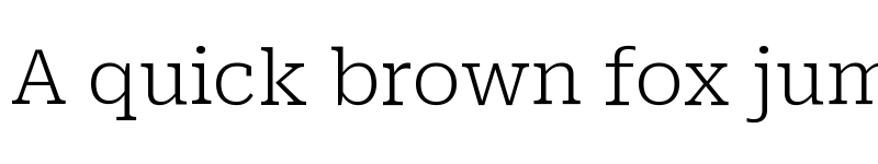 Preview of Roboto Serif SemiExpanded ExtraLight font