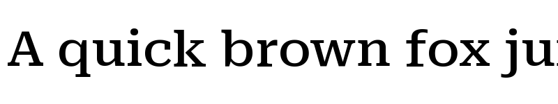 Preview of Roboto Serif SemiExpanded Medium font