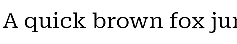 Preview of Roboto Serif SemiExpanded Regular font