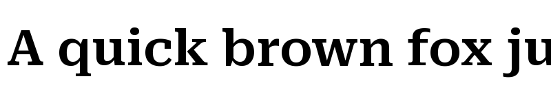 Preview of Roboto Serif SemiExpanded SemiBold font