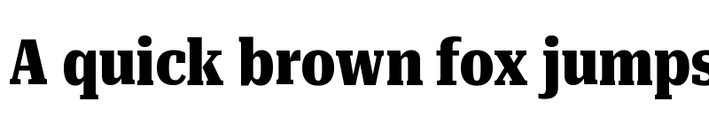 Preview of Roboto Serif UltraCondensed ExtraBold font