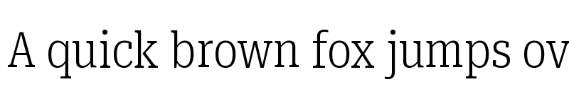 Preview of Roboto Serif UltraCondensed ExtraLight font