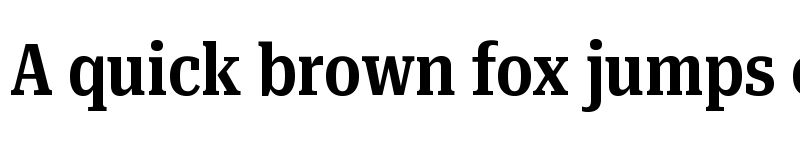 Preview of Roboto Serif UltraCondensed SemiBold font