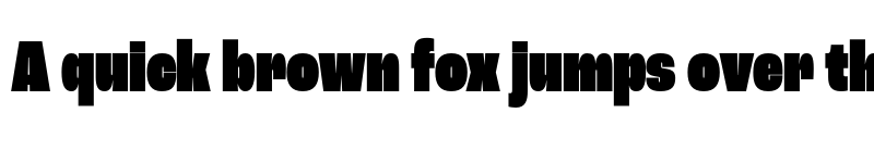 Preview of Roc Grotesk Compressed Heavy font