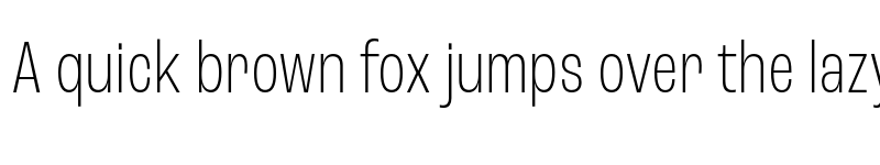 Preview of Roc Grotesk Condensed ExtraLight font