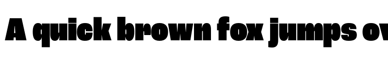 Preview of Roc Grotesk Condensed Heavy font