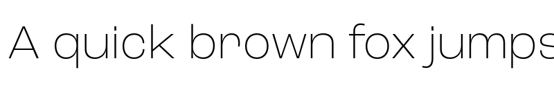 Preview of Roc Grotesk ExtraLight font