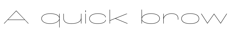 Preview of Roc Grotesk ExtraWide Thin font