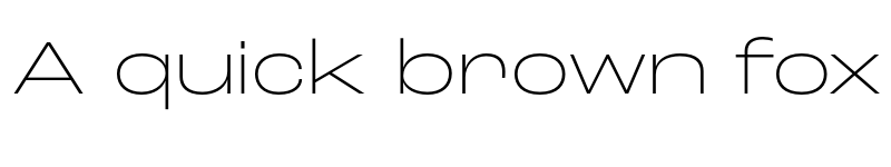 Preview of Roc Grotesk Wide ExtraLight font