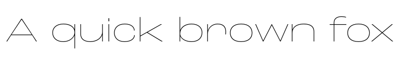 Preview of Roc Grotesk Wide Thin font