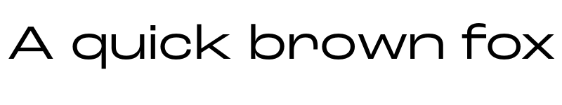 Preview of Roc Grotesk Wide font