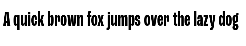 Preview of RocGrotesk-CompressedBold ? font