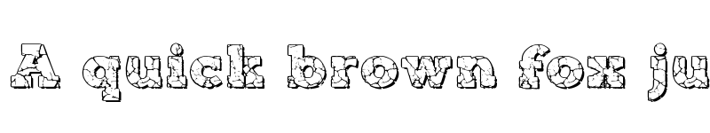 Preview of ROCK-ON Shadowed Demo Regular font